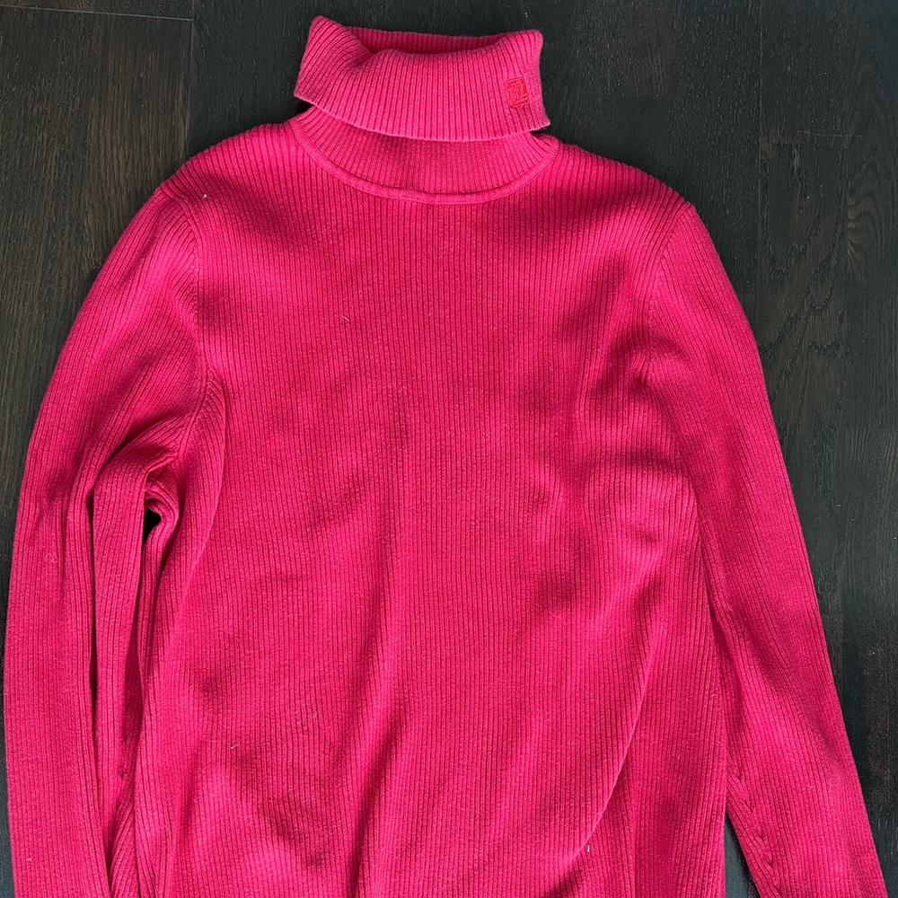Ralph Laurent red sweater